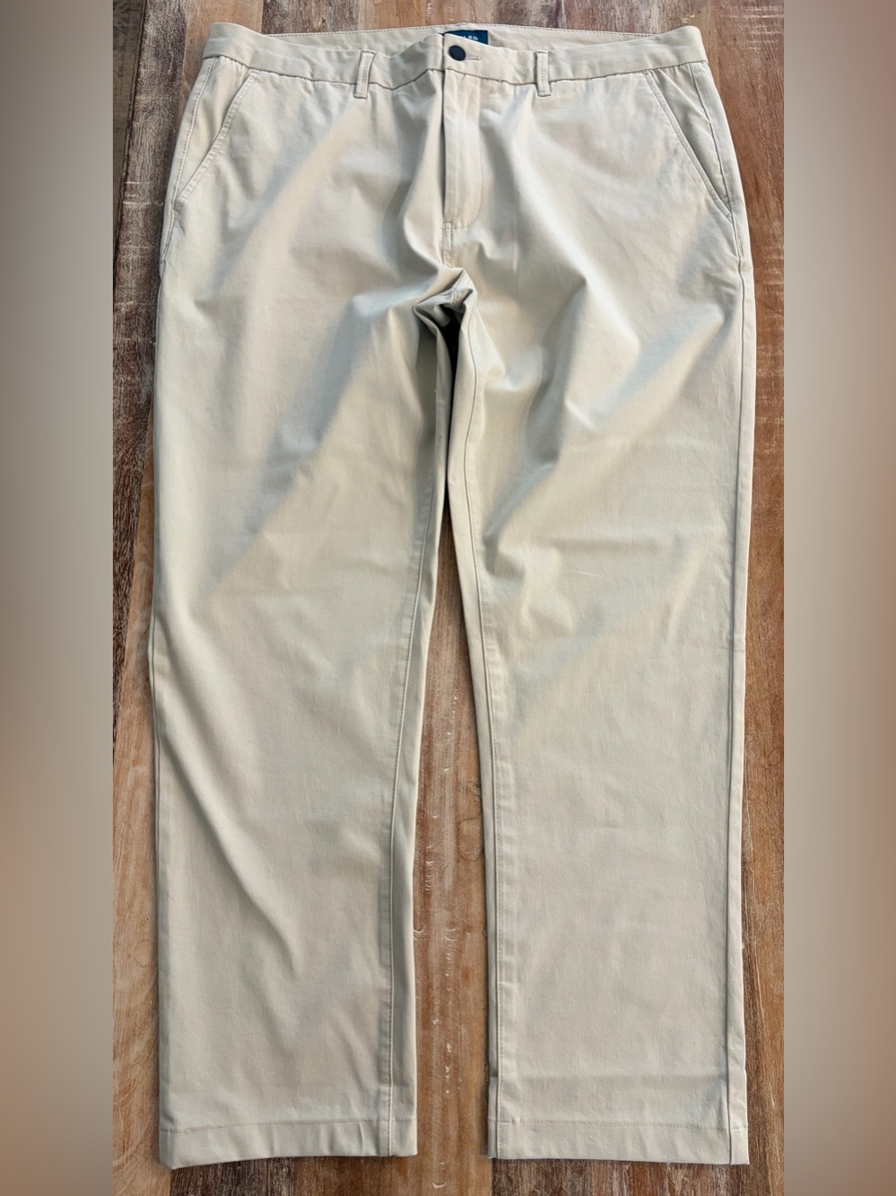 Talyrd Men’s Khaki Chinos Talyrd Slim Tapered‎ Fit Size 40 X 30 Altered Length